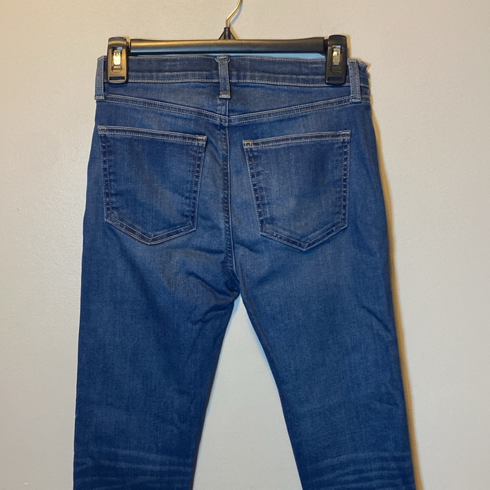 Lucky Brand Bridgette Jeans Women 2/26 Blue Stretch Denim High Rise Skinny Ankle - Picture 11 of 15